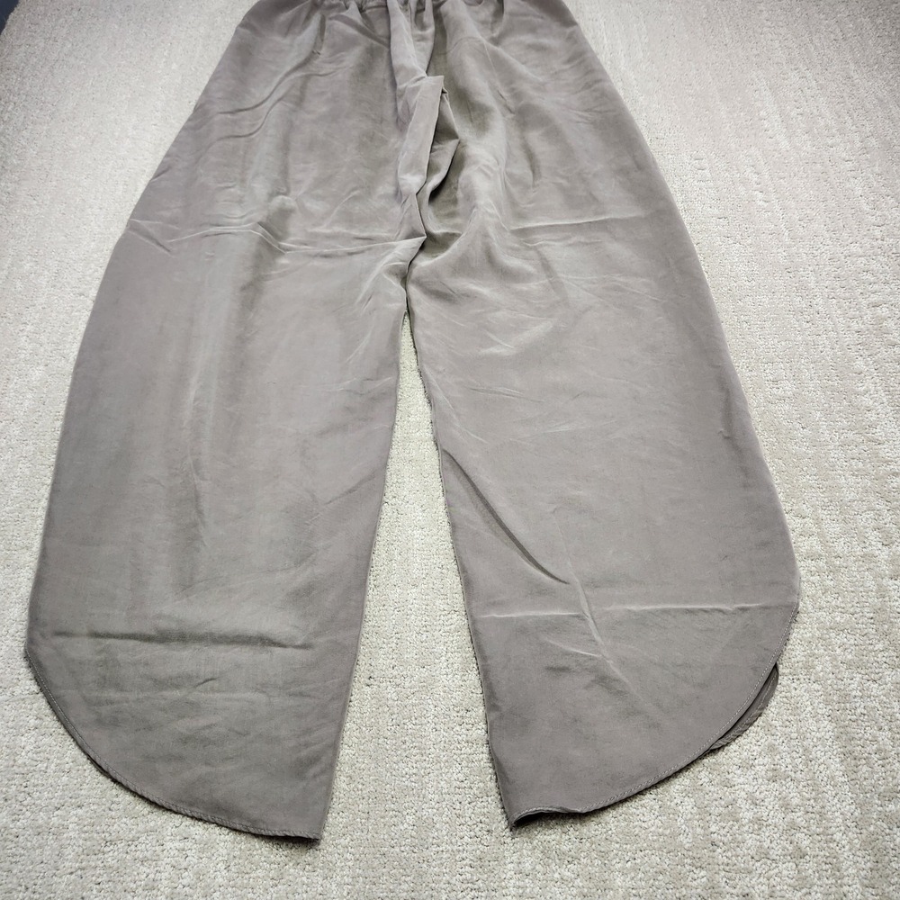Anthropologie DREW Taupe Tulip Wide Leg Pants - Picture 10 of 11